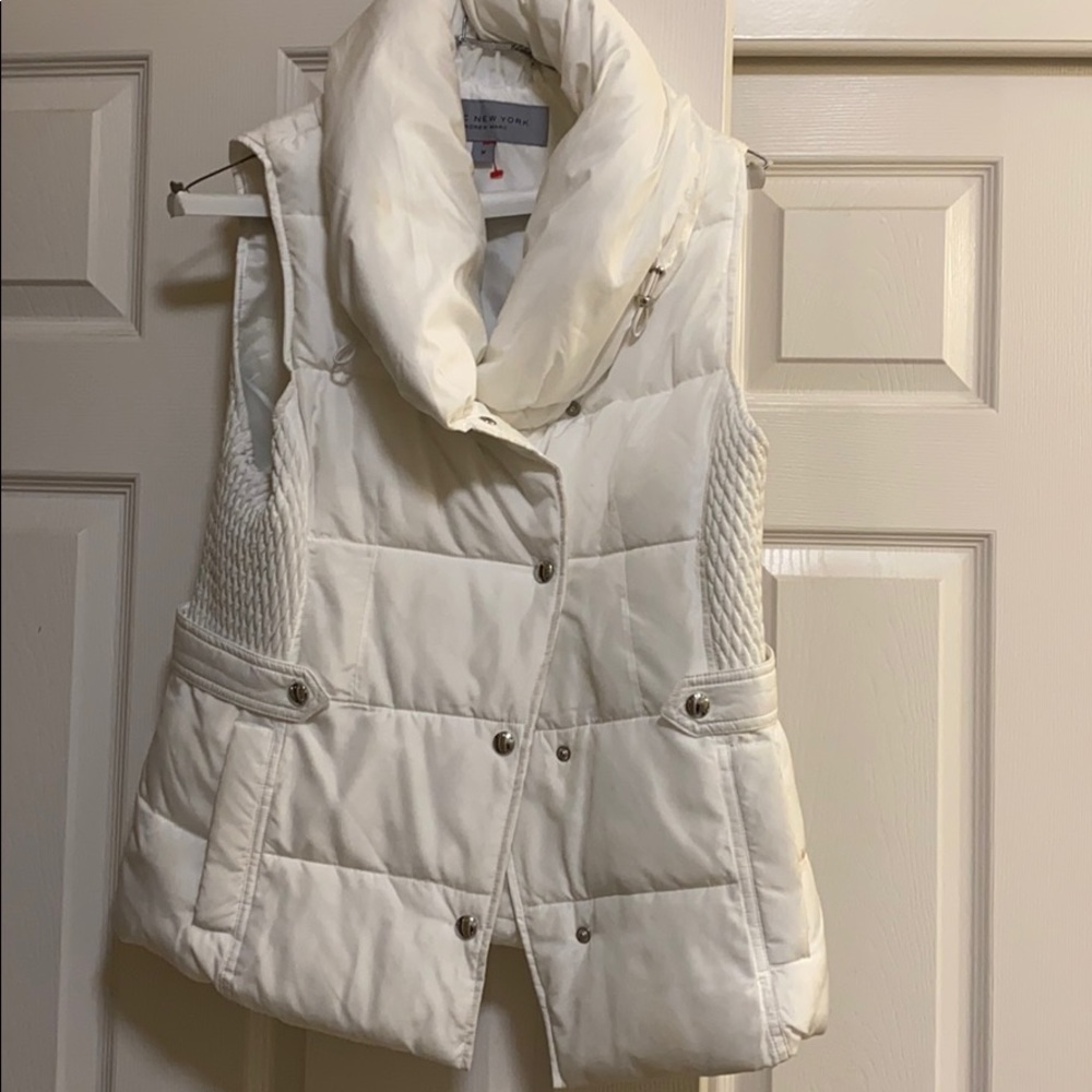 Stylish white vest
